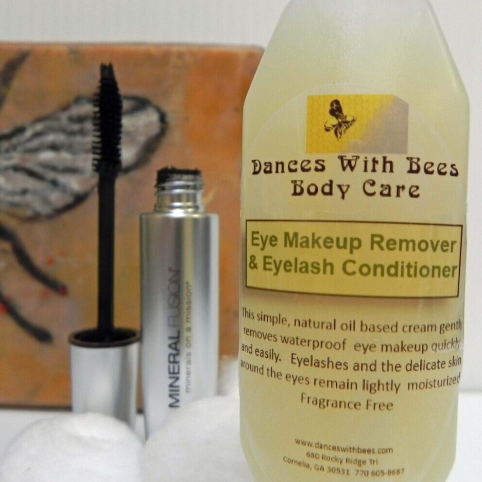 Natural eye care products with mascara