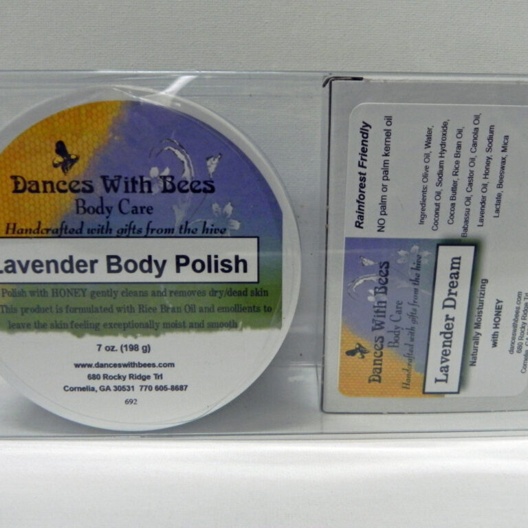 Lavender Body Polish and Lavender Dream Soap Set